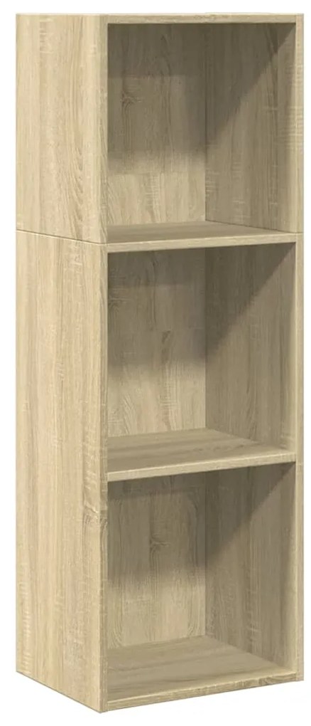 857869 vidaXL Bibliotecă, stejar sonoma, 40x30x114 cm, lemn prelucrat