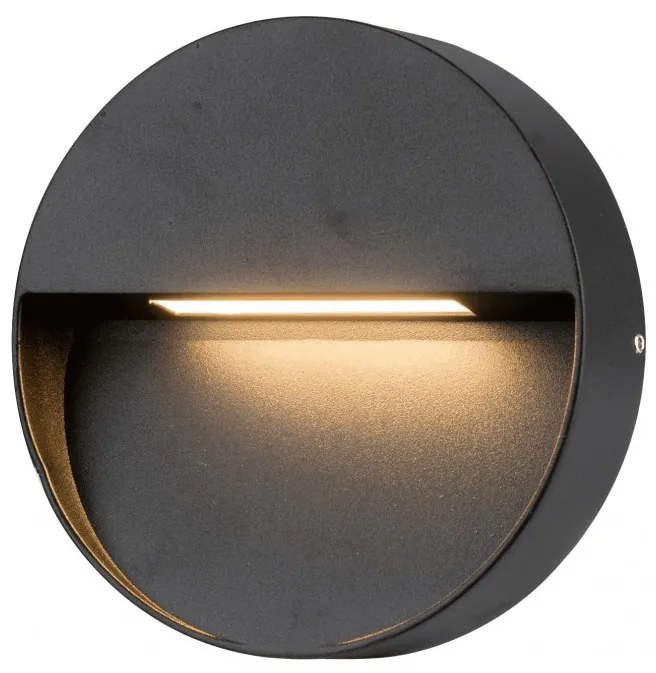 Aplica LED de exterior ambientala IP54 CASORIA ROUND gri