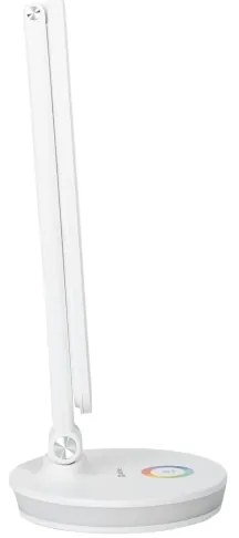 Lampă LED RGB reîncărcabilă de masă cu funcție de acumulator extern LED/12W/5V 2800-6000K alb