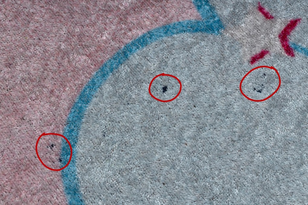 JUNIOR 51855.804 covor lavabil Inorog, nori pentru copii anti-alunecare - roz - SECUNDAR-COTATI PRODUSUL