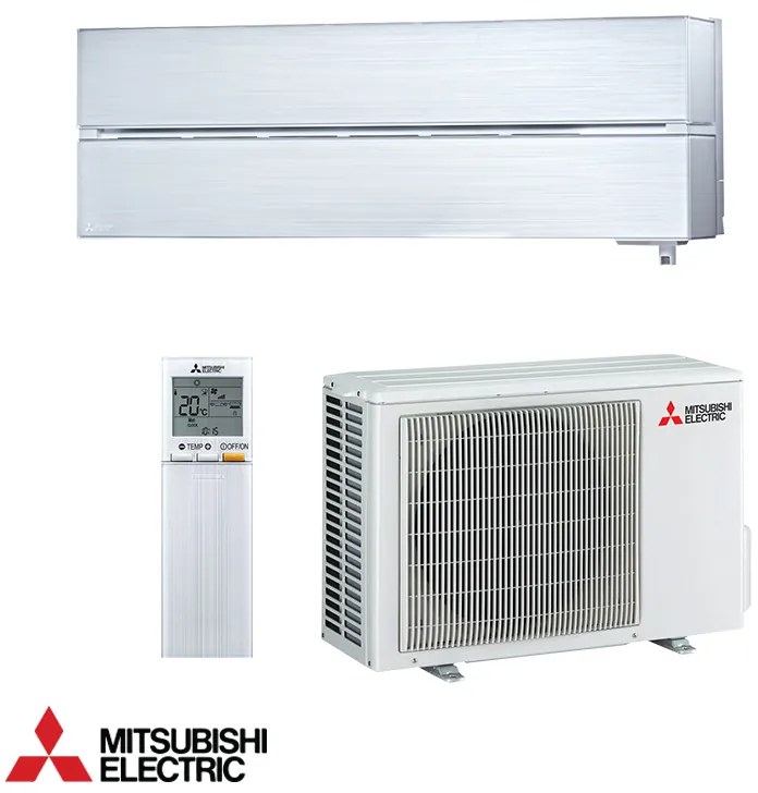 Aparat de aer conditionat inverter Mitsubishi Electric MSZ-LN25VGV + MUZ-LN25VG, 9000 BTU, 20 m², A+++ / A+++, Wi-Fi, R-32, Alb