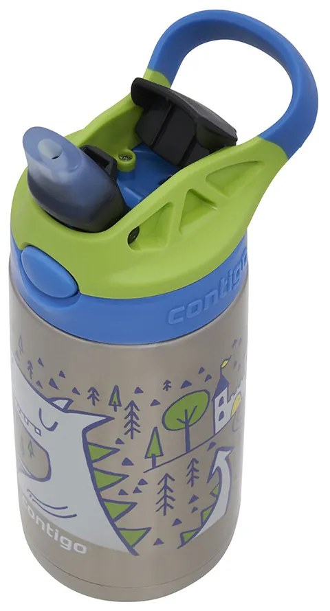 Sticlă termică pentru copii Contigo Easy Clean 380 ml Matcha Dragon