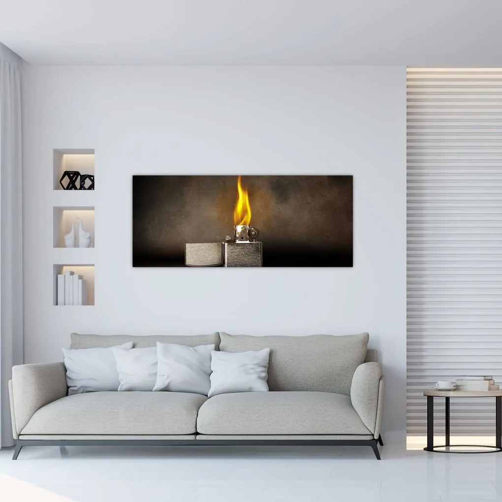Tablou cu brichetă (120x50 cm)