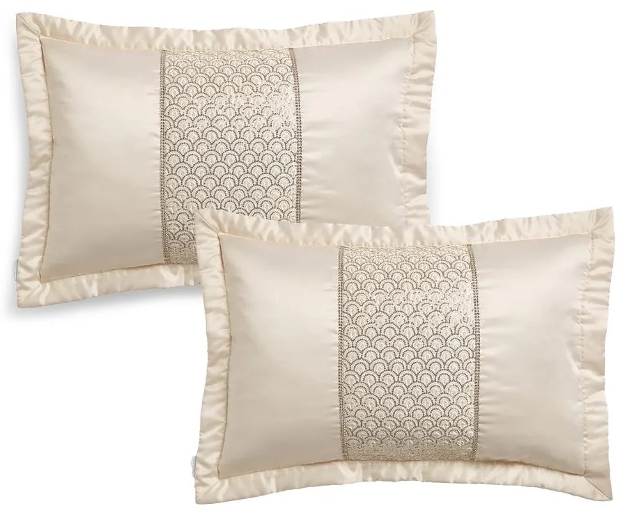 Fețe de pernă 2 buc. din microsatin 50x75 cm Deco Sequin – Catherine Lansfield