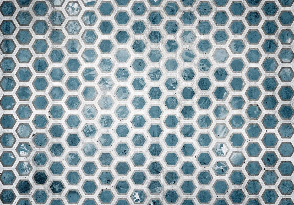 Fototapet - Hexagon (152,5x104 cm)