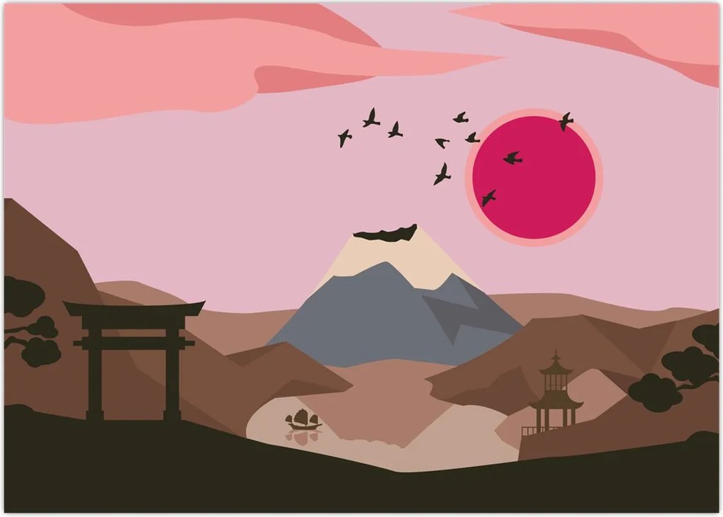 Tablou - Japonia N⁰2 (70x50 cm)