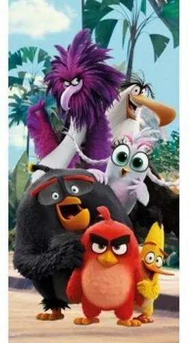 Prosop Angry Birds movie, 70 x 140 cm