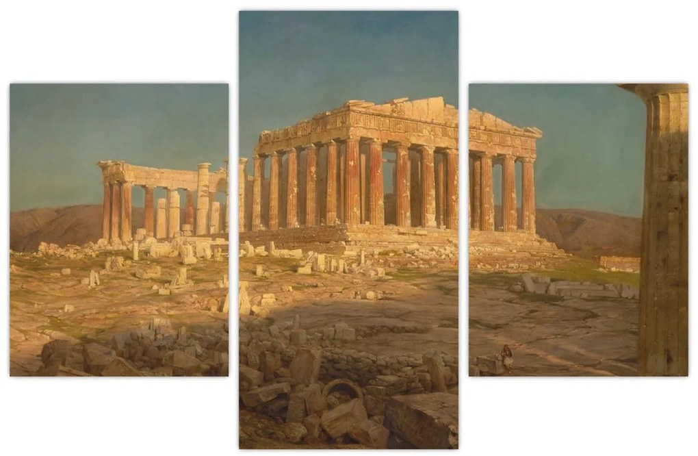 Tablou - Frederic Edwin Church, The Parthenon, reproducere (90x60 cm)