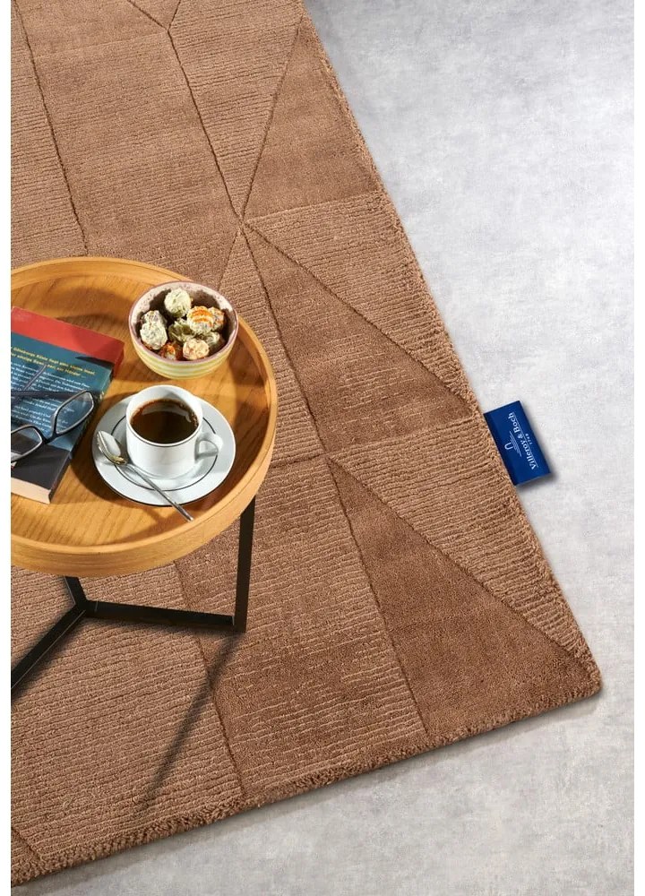 Covor maro țesut manual din lână 160x230 cm Ursule – Villeroy&amp;Boch