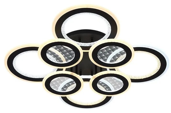 Lustră LED dimabilă aplicată LED/200W/230V 3000-6500K + telecomandă