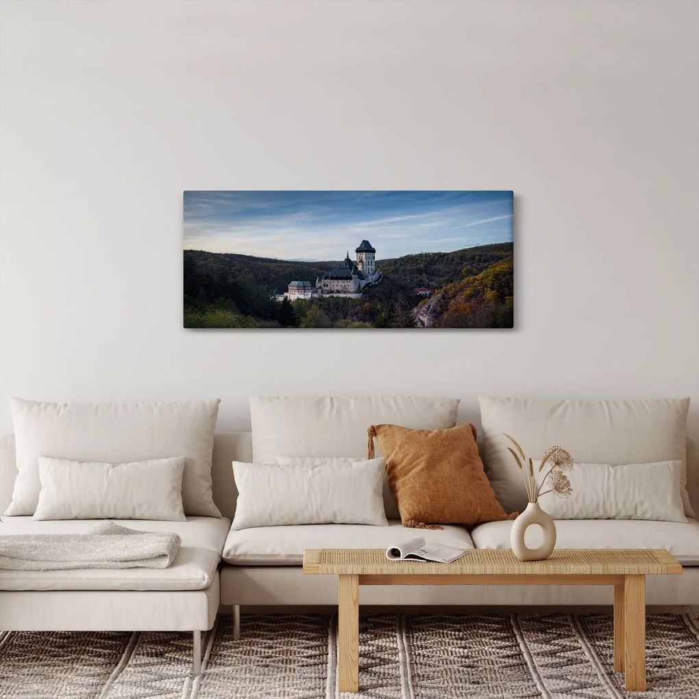 Tablou cu Karlstejn (120x50 cm)