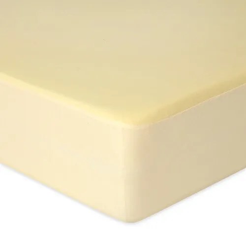 Cearșaf impermeabil Matex Jersey ecru , 180 x 200 x 20 cm, 180 x 200 cm