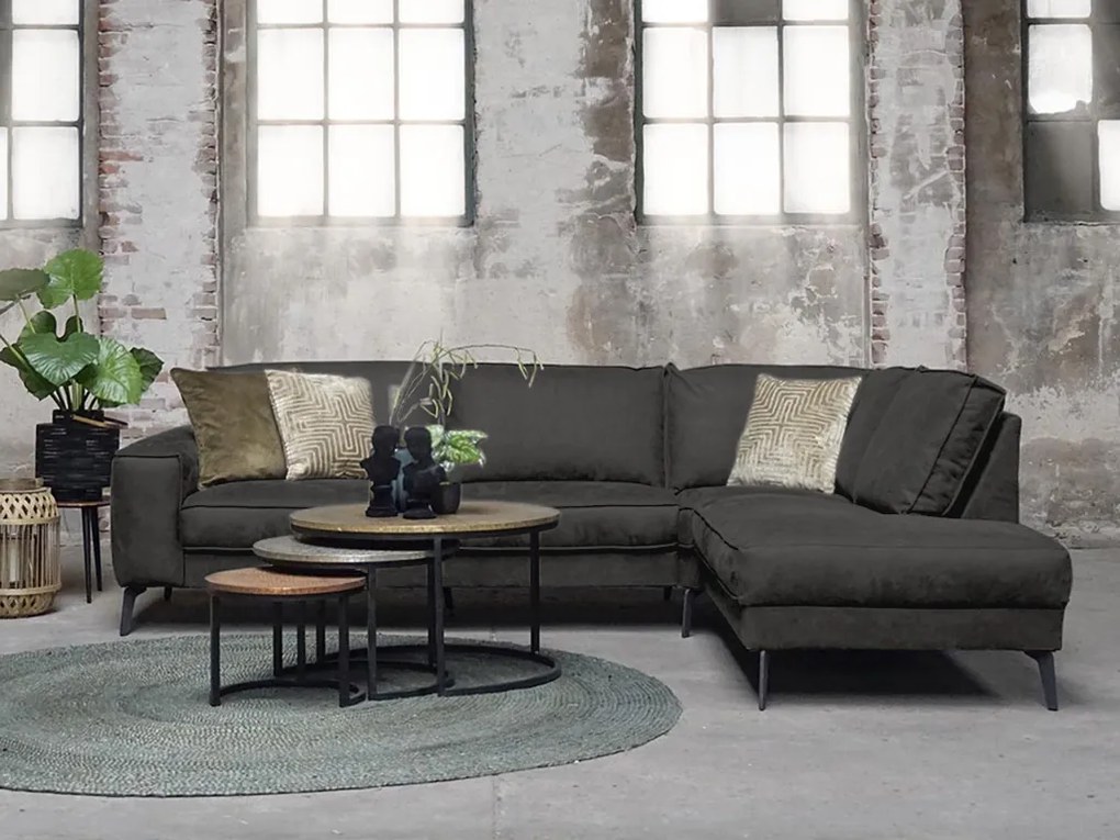 Coltar gri inchis, MICA Varianta de canapea: Colt Stanga