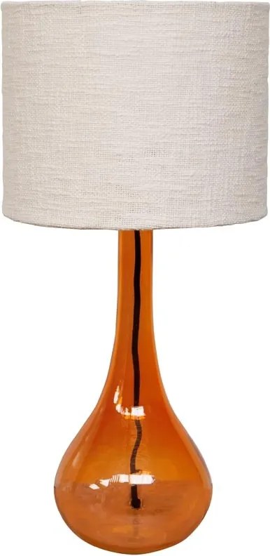 Lampa de masa, cu abajur din iuta natuala, Magic