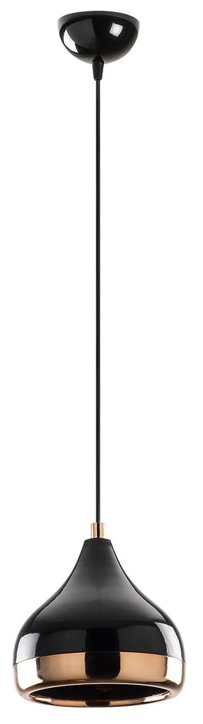 Candelabru haaus Yıldo, 40 W, Negru/Cupru, D 17 x H 112 cm