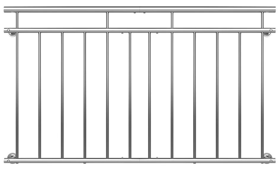 Deuba Balustrada balcon - 90x156 cm