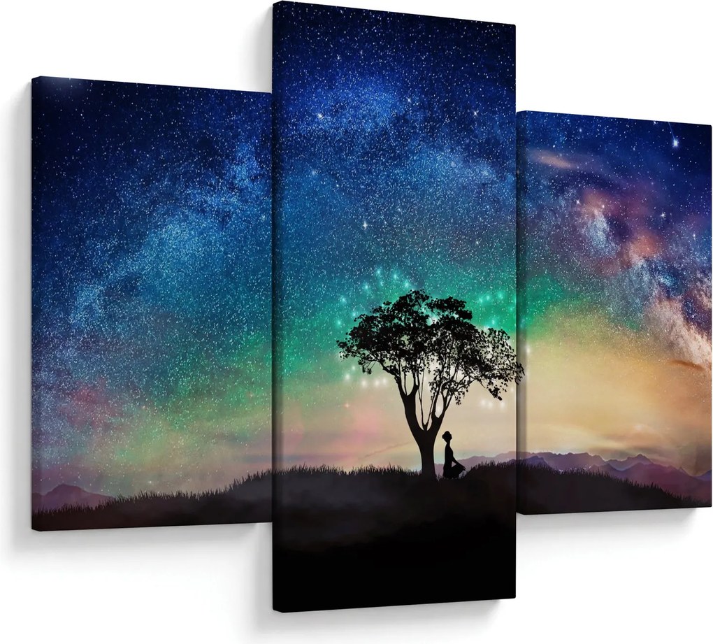 Tablou - Relaxare sub stele (90x60 cm)