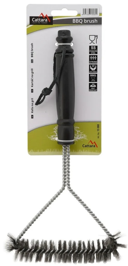 Perie de gril Cattara, 16 x 31 cm