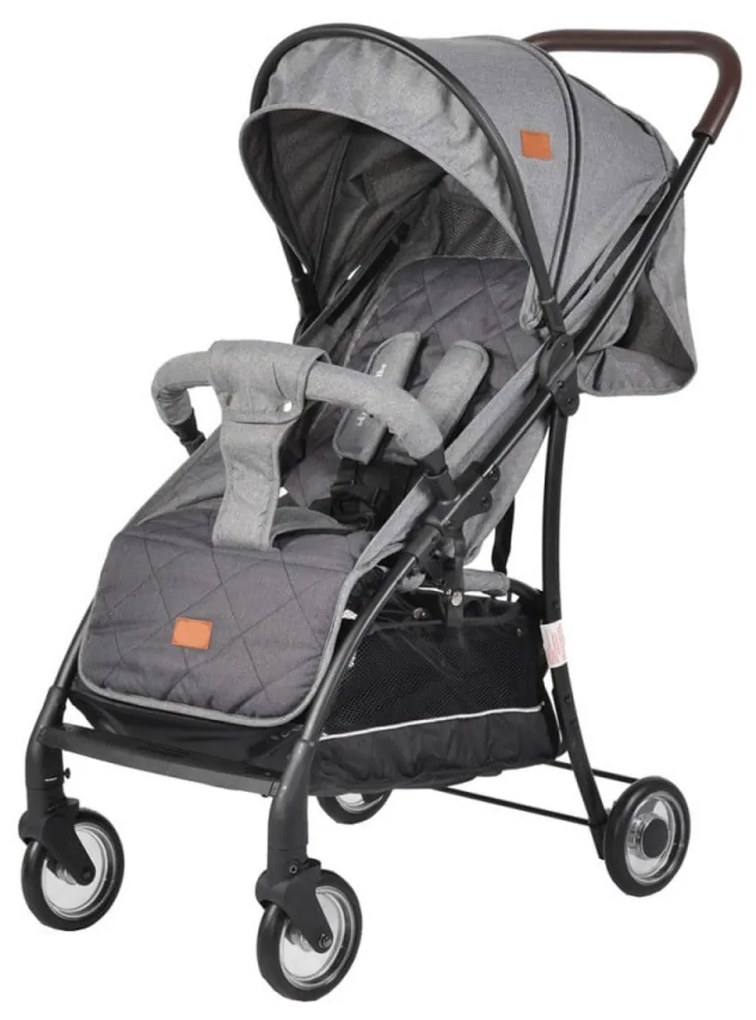 Carucior sport ultracompact pentru copii NOVOKIDS™ London PRO, Transformabil in troller, Spatar reglabil in 3 trepte, Pozitie somn, Roti