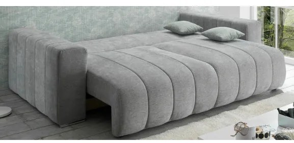 Canapea Extensibila Triton, Gri, 250 x 87 x 115 cm