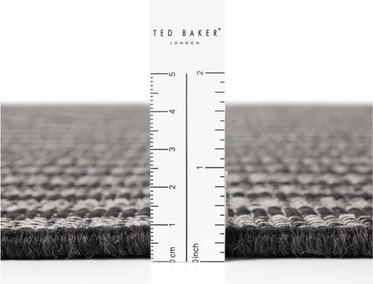 Covor pentru exterior și interior negru/crem 160x230 cm Haringey Linley – Ted Baker