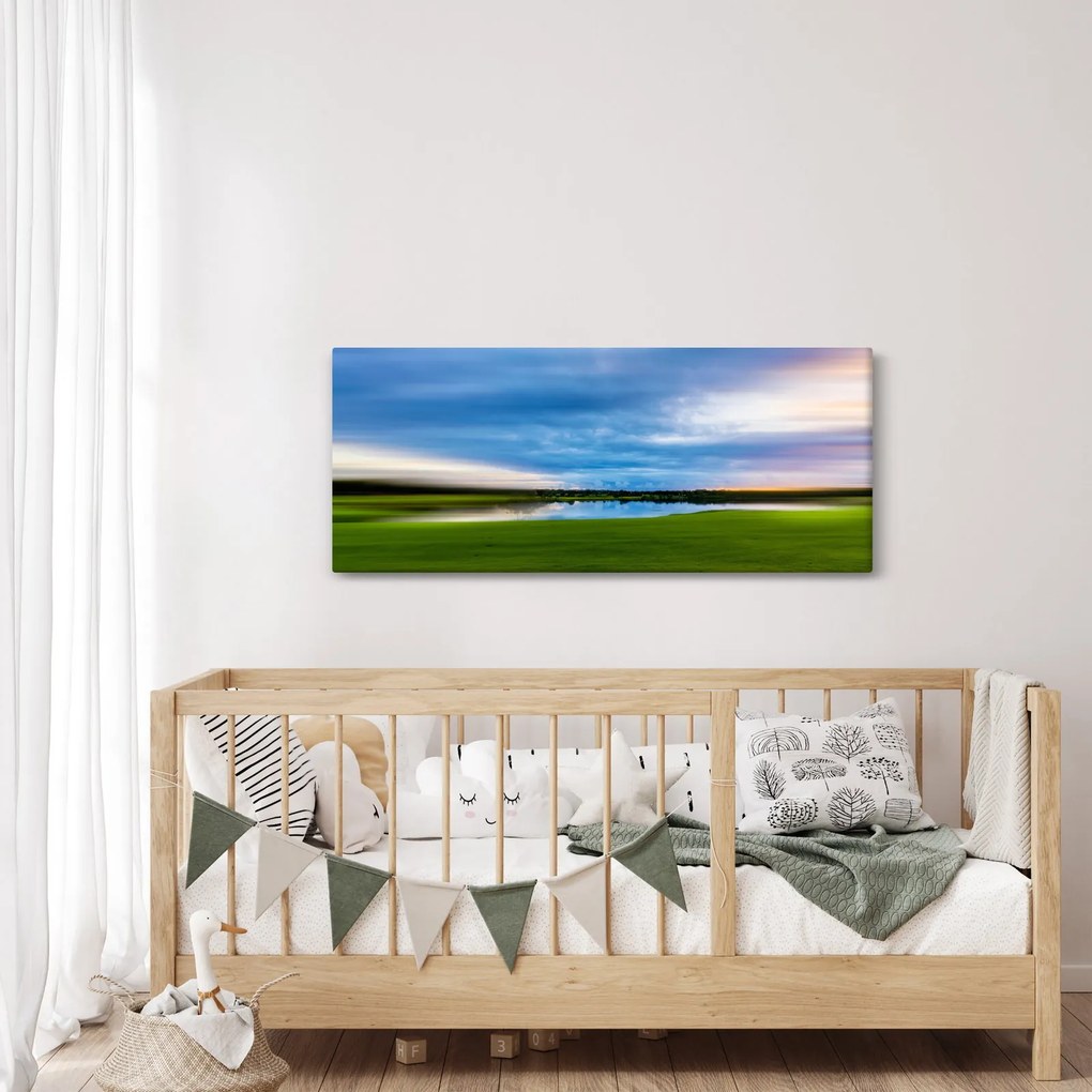 Tablou cu lunca (120x50 cm)