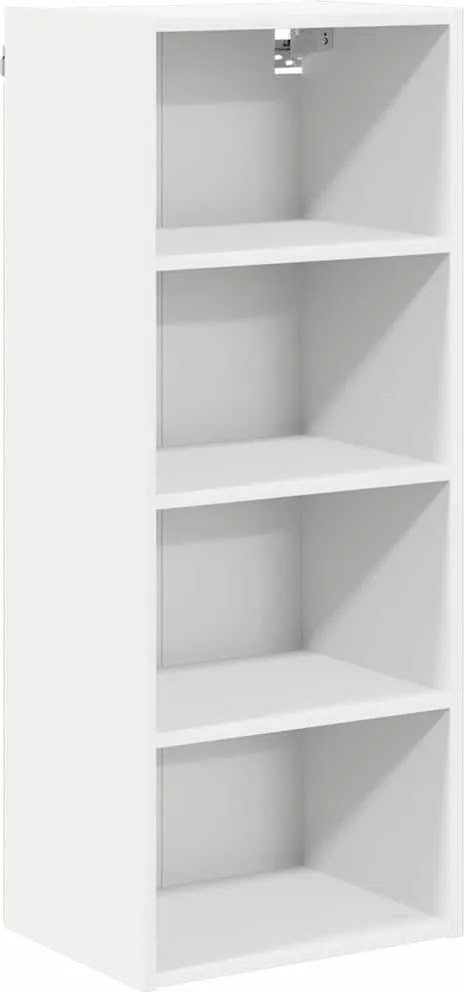 vidaXL Dulap suspendat Alb 40 x 29,5 x 100 cm Lemn compozit