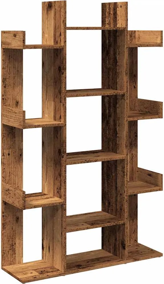 vidaXL Dulap cu cărți din lemn vechi 86x25,5x140 cm din lemn prelucrat