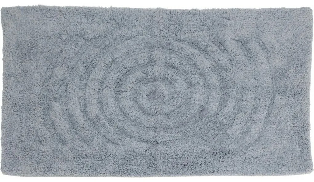 Covor de baie Circle gri deschis , 45 x 75 cm
