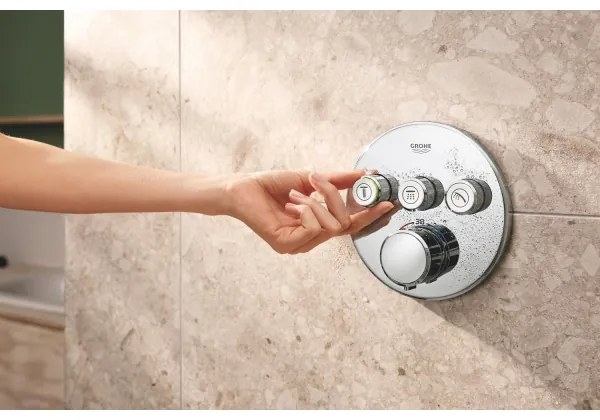 GROHE 34874000 - Sistem de duș PRECISION SMARTCONTROL, 310 mm, crom lucios