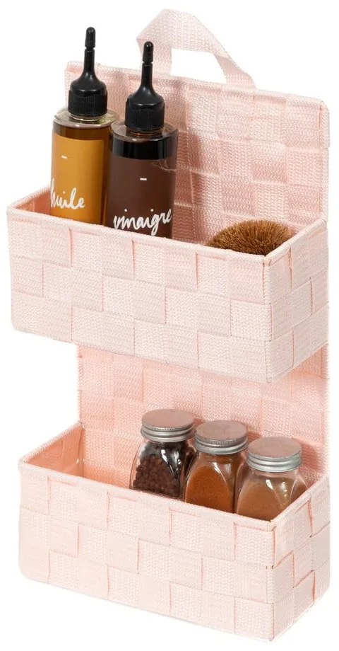 Coş depozitare supraetajat Compactor Bristol, roz deschis