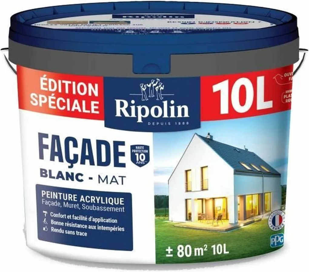 Vopsea de Grund Ripolin Alb Mat 10 L