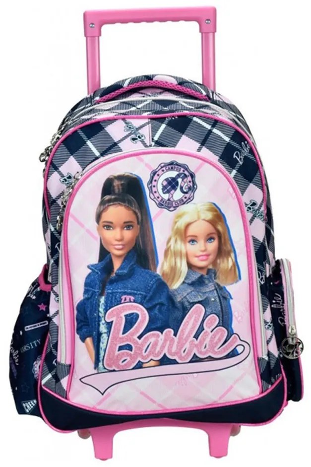 Barbie Mode ghiozdan cu roți, 46 cm