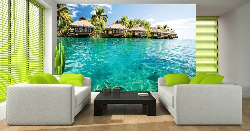 Fototapet - Maldive (254x184 cm)