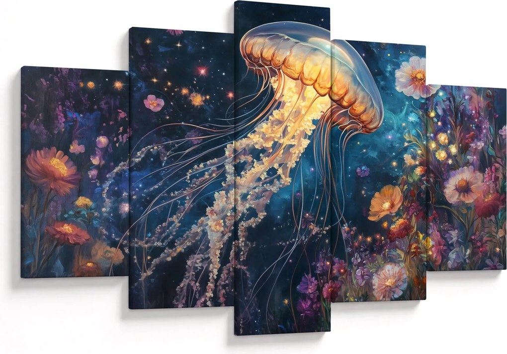 Tablou - Meduză magică (150x105 cm)