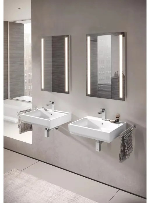 Baterie lavoar cu ventil pop-up, Grohe Eurocube M, crom, 23445000