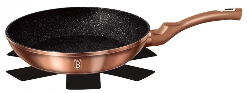 Tigaie 30 cm Rose Gold (Cupru) Metalic Line Berlinger Haus BH 1511N