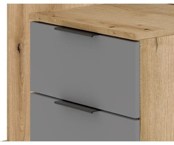 Panou de hol SVEN cu oglindă, maro/grafit