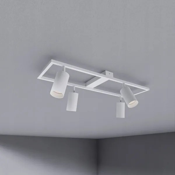 Spot 4xGU10/30W/230V alb