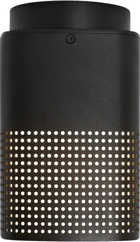 Nordlux - Plafonieră de exterior SIDARA 1xE27/15W/230V IP54, neagră