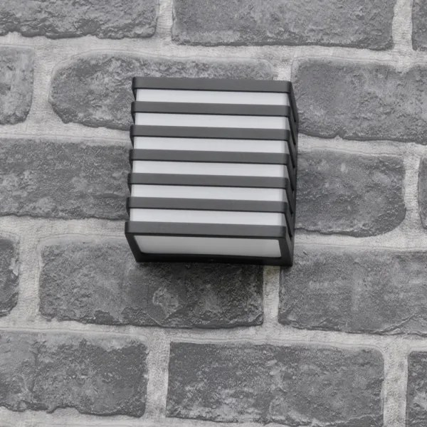 Aplica LED exterior MAXWELL 10W 230V IP54 antracit