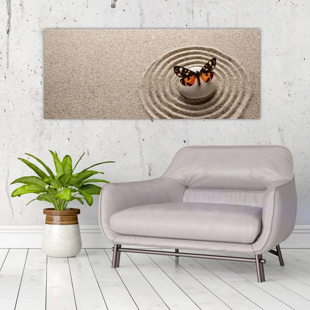 Tablou - Grădina Zen (120x50 cm)