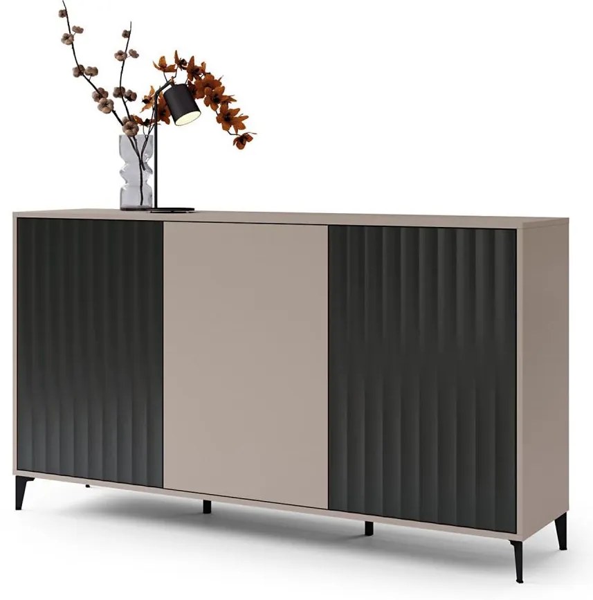Dulap RONJA taupe/negru