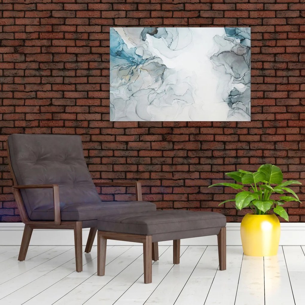 Tablou - Marmură albastră (90x60 cm)