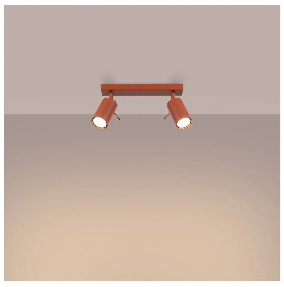 Spot cărămiziu 6x30 cm Etna – Sollux