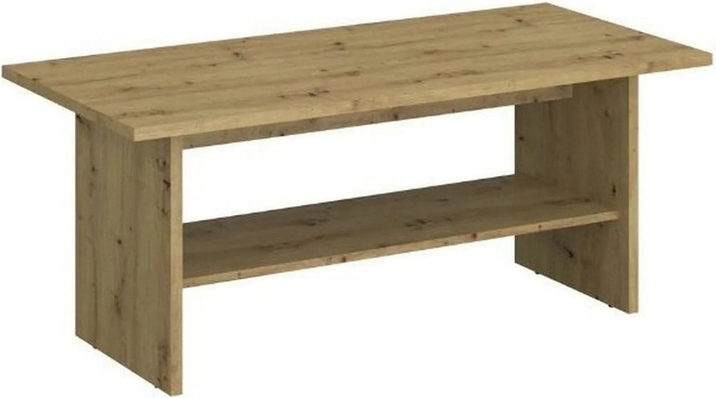 Masuta AYSON, stejar artisan, PAL laminat, 120x57x50 cm