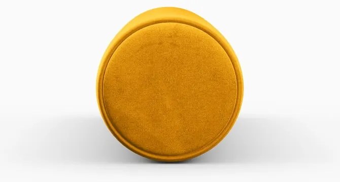 Pernă pentru canapea modulară galbenă cu tapițerie din catifea Rome Velvet - Cosmopolitan Design