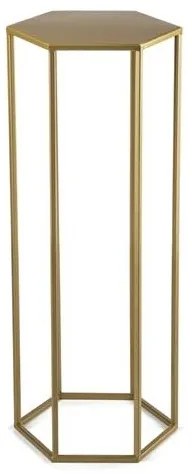 Suport pentru flori 70x24 cm, culoare aurie