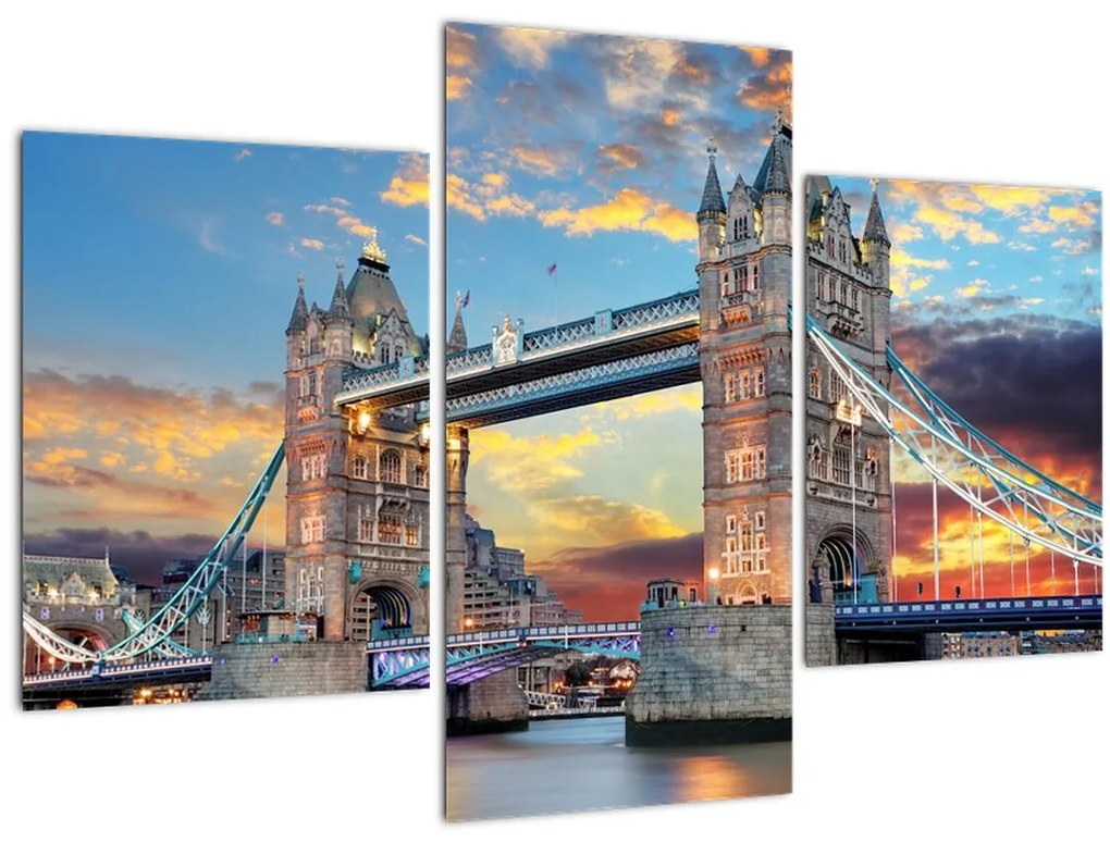 Tablou - Tower Bridge, Londra, Anglia (90x60 cm)