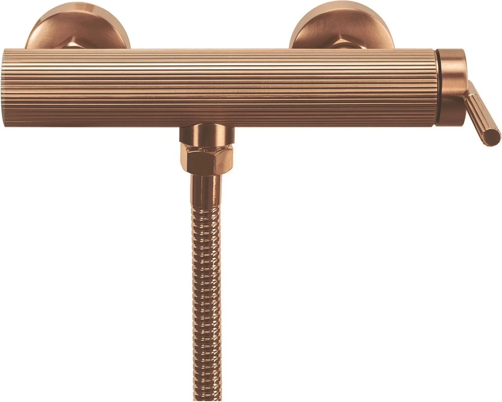 Baterie de duș REA Argon BRUSH COPPER
